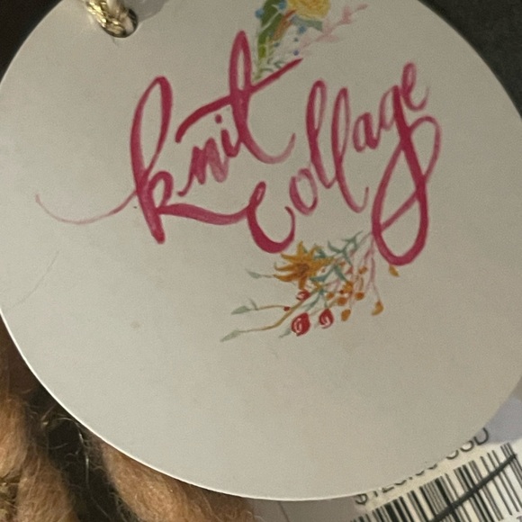 NWT KNIT COLLAGE X FREE PEOPLE COLLAB CROCHET STOCKING CHRISTMAS MSRP $128 - Picture 5 of 7